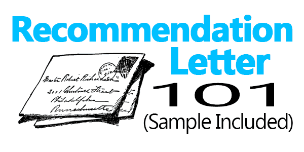How to Guide your Recommenders on writing a letter of recommendation